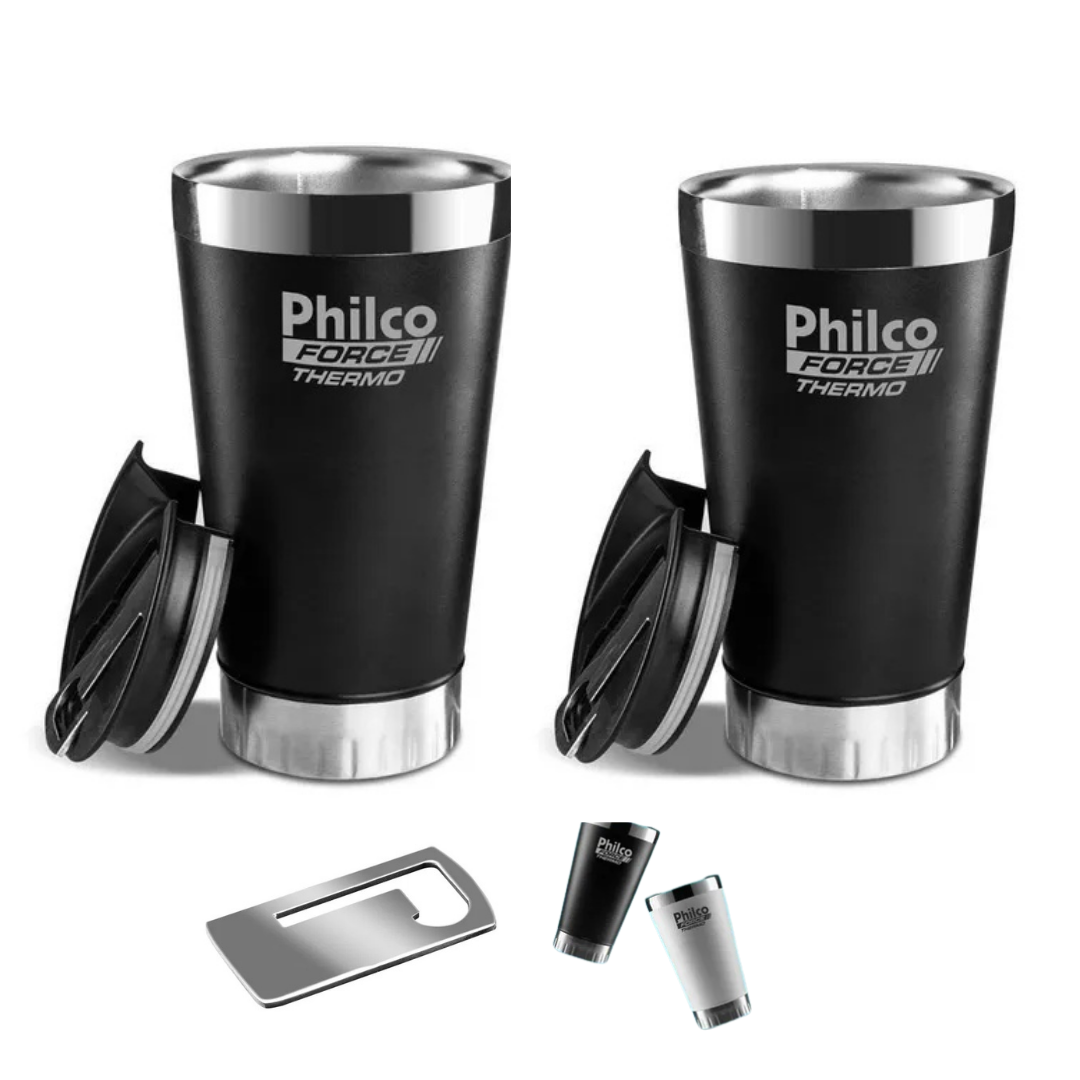 kit 2 copos philco preto kit 2 copos philco preto