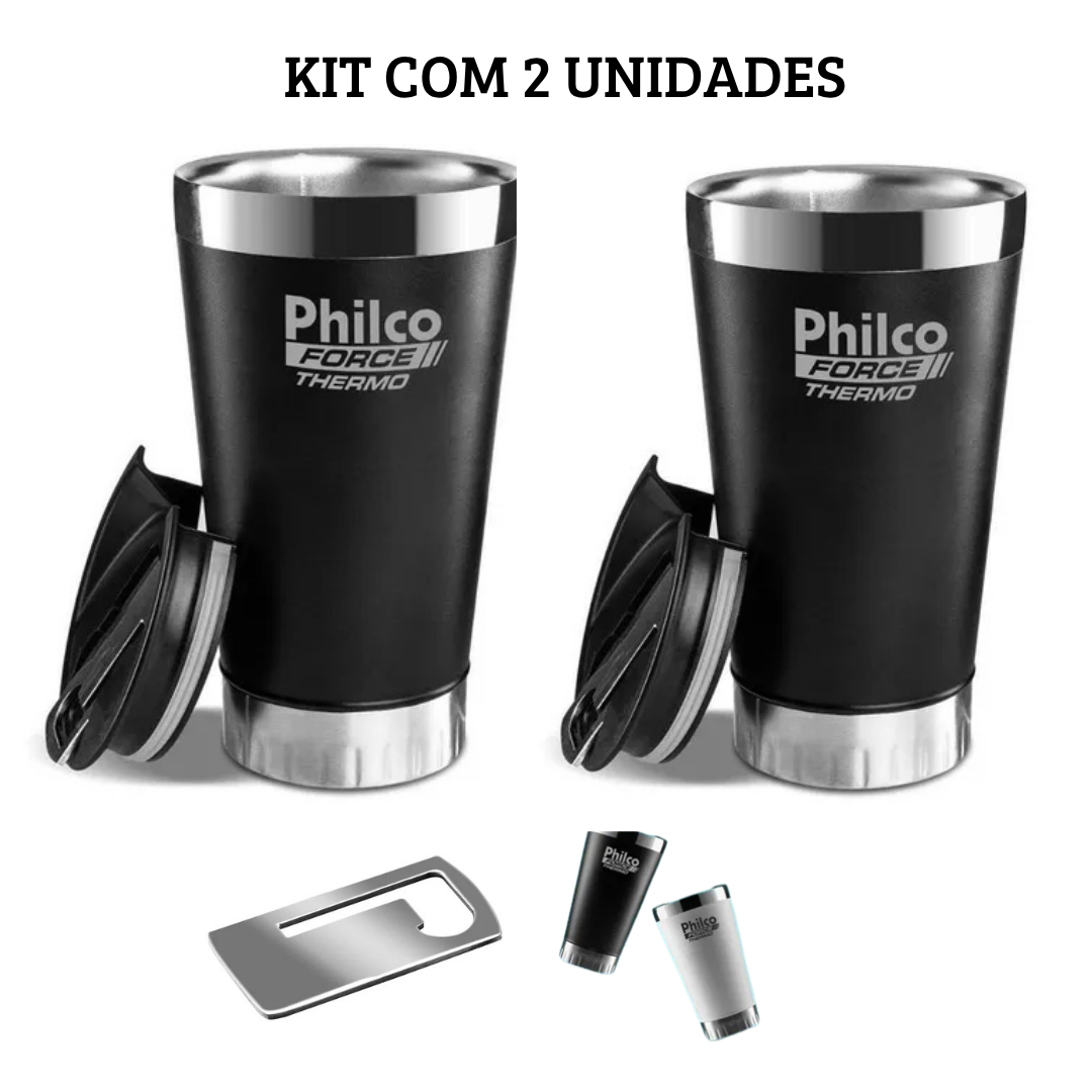 kit 2 copos philco preto kit 2 copos philco preto